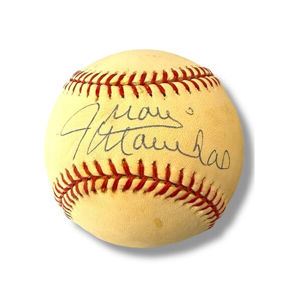Juan Marichal Signed Rawlings OML Baseball Giants Autograph MLB HOF 83 - Picture 1 of 1